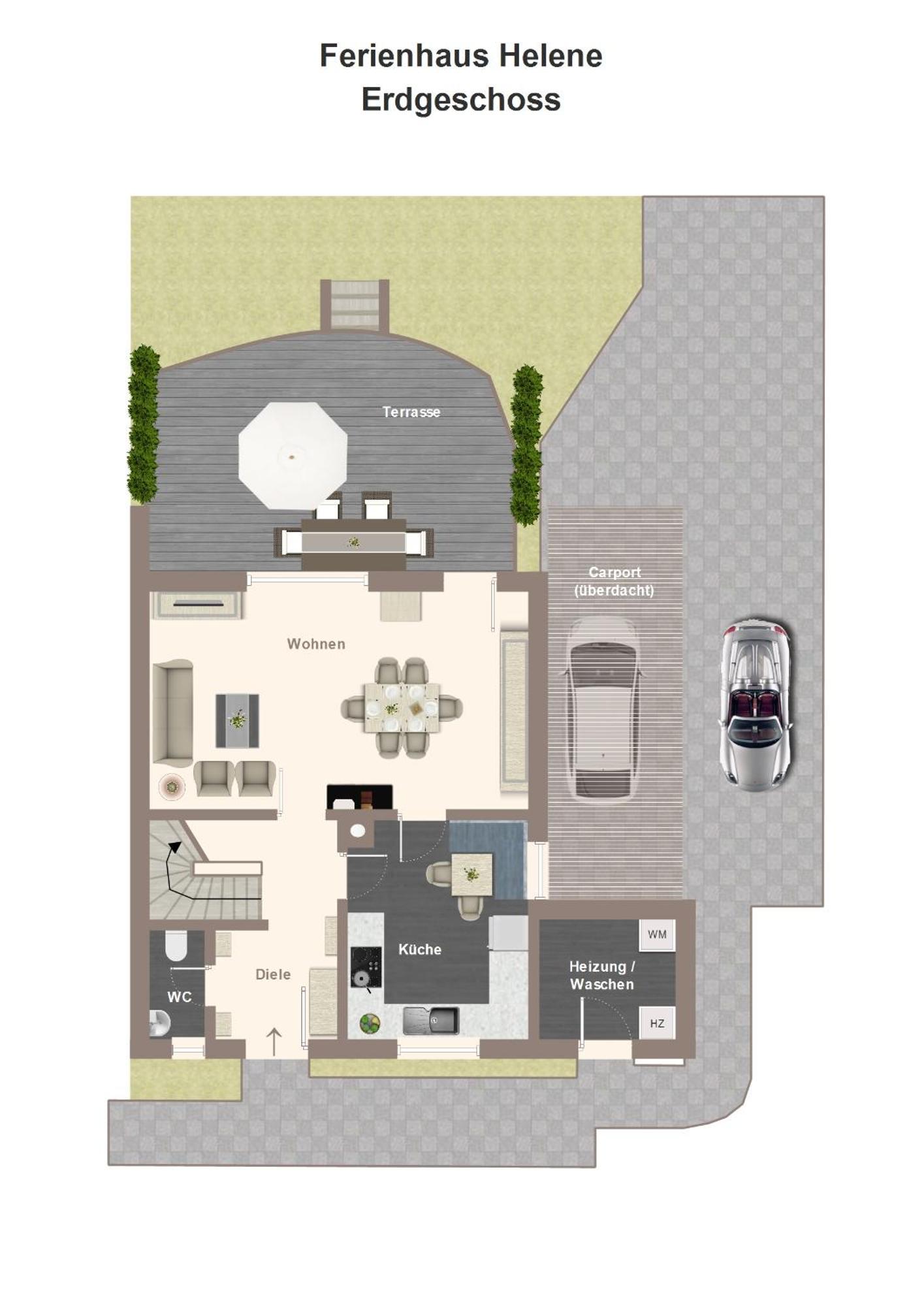 Ferienhaeuser Rhoen - Haus Natalie & Haus Helene เฮาเซน ภายนอก รูปภาพ